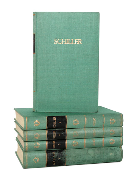 Schillers Werke В пяти томах Серия: Bibliothek deutscher Klassiker инфо 7274k.